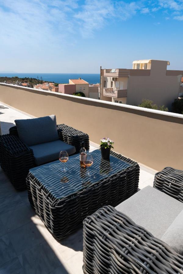 Procris Villas Breathtaking Sea View Калатас Экстерьер фото